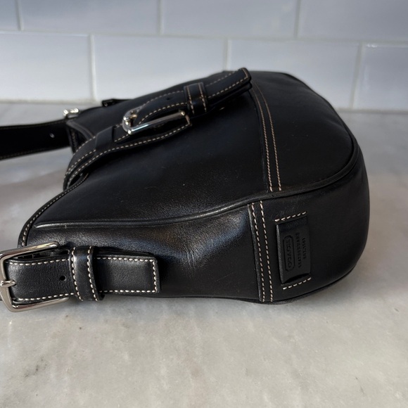 Coach Y2K Hampton Leather Hobo Shoulder Bag - Picture 11 of 16